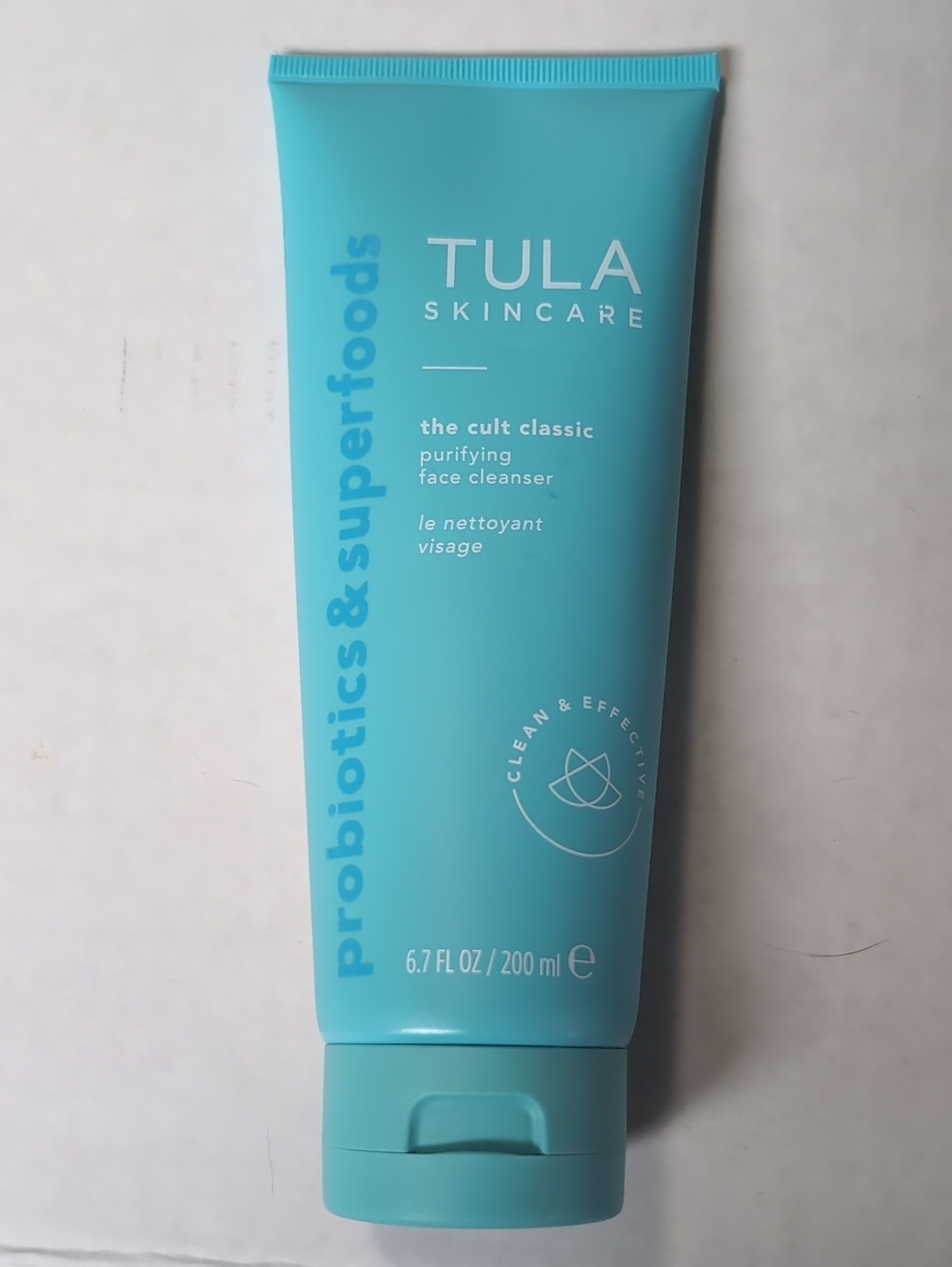 TULA Skincare The Cult Classic Purifying Face Cleanser 6.7 oz & bonus sample